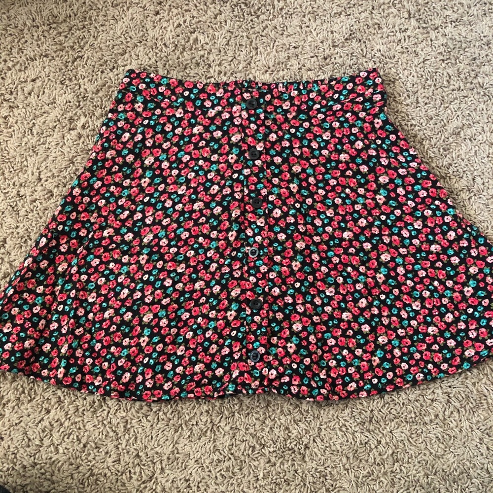 Lush Floral Skirt